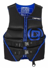 Additional picture of O'Brien Men's Flex V-Back Hmz Life Jacket - Black/Blue - M