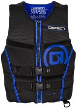 Additional picture of O'Brien Men's Flex V-Back Hmz Life Jacket - Black/Blue - L