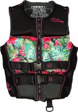 O'Brien Women's V-Back HMZ Vest Floral - XS O'Brien Women's V-Back HMZ Vest Floral - XS