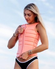 Additional picture of Follow Women's Total Impact Vest - Melon Medium