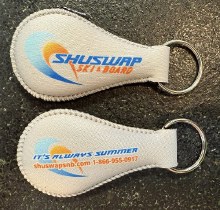 Shuswap Ski & Board Floating Key Chain