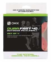 Dura Outdoor Pickleball - Pink Pack of 4 Dura Outdoor Pickleball - Pink Pack of 4