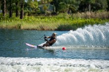 Additional picture of Women's Carbon Omega Max  Slalom Ski - Blemished - 66 inch