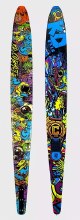 KD Skis Kid's Cobalt Slalom Ski - 63 inch