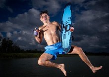 Additional picture of KD Skis Pato Pro Trick Ski - 41 inch