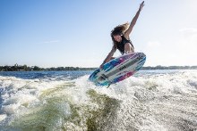 Additional picture of 26 Phase 5 Bailey Rush Surf Style Wakesurfer - 50 inch