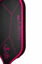 Additional picture of Six Zero Ruby Pro 14 MM - Pink/Rubine - Pickleball Paddle