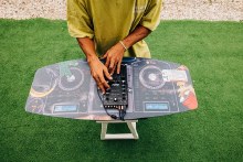 Additional picture of Liquid Force TAO Wakeskate with Grip Tape - 41 inch