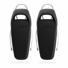 Mission Sentry 2.0 Boat Fender 2 Pack - Obsidian Black