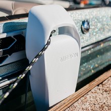 Additional picture of Mission Sentry 2.0 Boat Fender 2 Pack - Obsidian Black