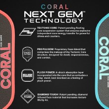 Six Zero Coral Hybrid 16 MM - Pickleball Paddle - Blue - Shuswap