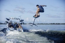 Additional picture of 2026 Liquid Force Carbon Stratus 1100 Fuselock Wakesurf Foil Only