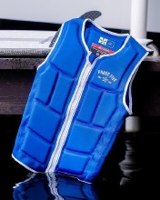 Additional picture of Phase 5 Men's Comp Front Zip Vest - Navy - Medium