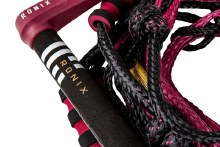 Additional picture of Ronix 25 Ft Women's Silicone Stretch Surf Rope w/Handle - Merlot
