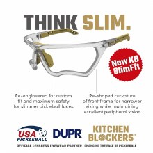 Additional picture of Kitchen Blockers Eye Protection - Slim Clear