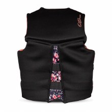 Additional picture of O'Brien Women's V-Back HMZ Vest - Coral/Floral - Small