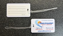 Shuswap Ski & Board Luggage Tag