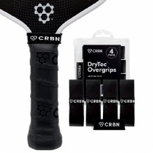 Additional picture of CRBN Pickleball Dry Tec Overgrip 4 Pack - Black