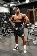 Additional picture of Schiek Big Waves Waist Trainer Band - One Size Fits All