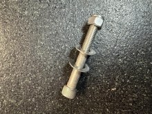 Additional picture of Tower Bolt Assembly - 3/8" x 3 5/16"