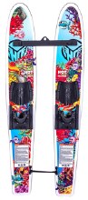 Hot Shot Trainers Kids Skis w/Rope & DVD Hot Shot Trainers Kids Skis w/Rope & DVD