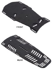 Radar Single Binding Plate Waterski Boots - Front