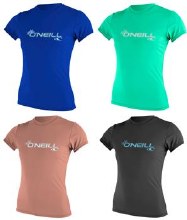 Women S Slv Basic Rash T UPF50 - M