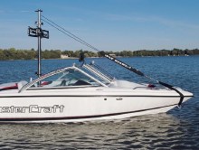 Additional picture of Fat Pole 2 Piece Extended Wakeboarding Pylon  - Stainless Steel - by Fly High