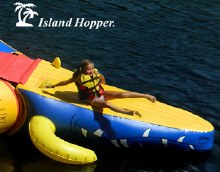 Island hopper water trampoline best sale