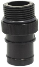 1 inch NPT to 1 inch Flow Right Quick Lock - Straightline Ballast Fitting 1 inch NPT to 1 inch Flow Right Quick Lock - Straightline Ballast Fitting