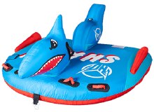 HO Shark 3 Person Tube Towable Water Toy HO Shark 3 Person Tube Towable Water Toy