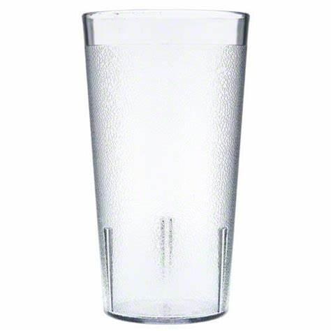 1600PC - 16 oz - Pebbled Tumbler - CLEAR - dz