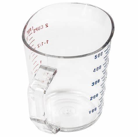 50MCCW - 1 Pint Clear Measuring Cup - ea