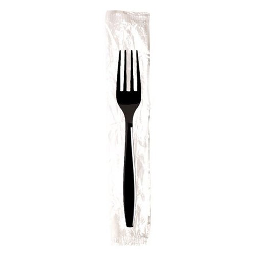 Polypropylene Wrapped Fork - HEAVY WEIGHT - WHITE 500 - cs