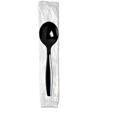 Polypropylene Wrapped Soupspoon - HEAVY WEIGHT - White 500 - cs