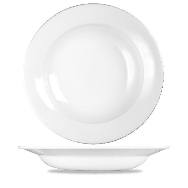 VPPB1 - Churchill China - 30 oz - 12.125" x (30.8cm) White Pasta Bowl - ea (CLEARANCE)
