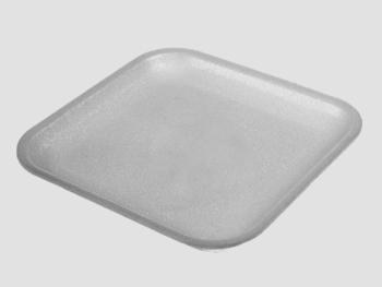 1S - 5.2in x 5.2in x 0.6" x -  Foam Tray - WHITE 1000 - cs