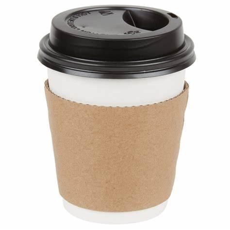 Coffee Sleeve Plain Kraft Unprinted 1200 - cs