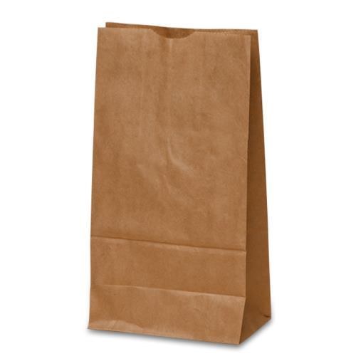 8# - 6.25in x 3.9375in x 12.75" x - Regular Bag - KRAFT 500 - bundle