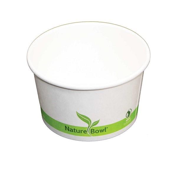 80252- Nature Bowl 12 oz Compostable Container 500 - cs