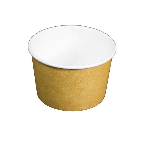 90241 8 oz KRAFT Paper Food Container 1000 - cs