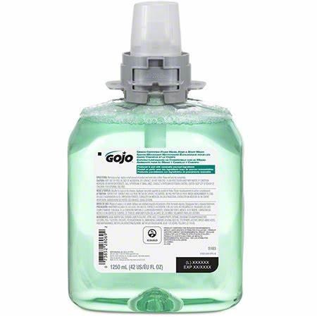 5163-04 Gojo Luxury Foam Hair & Body Wash 4/1250 ml - cs