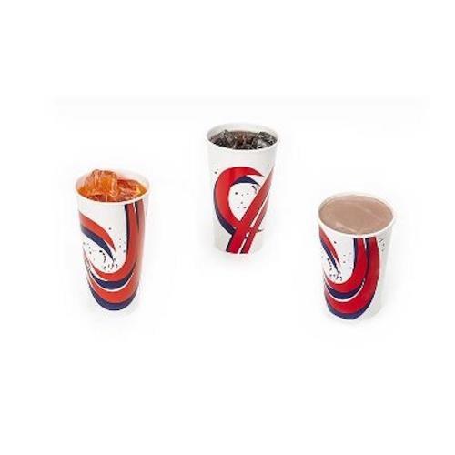 24CD - Genpak 24oz Swirl Cold Cup - 1000 - cs