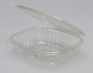 HC24 - 24 oz Clear Hinged Deli Container - 200 - cs