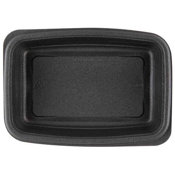 FPR032 - Genpak 2 Compartment Microwavable Black Container 300- cs (CLEARANCE)