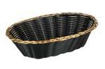 MAG4188- Oval Basket With Gold Trim - ea