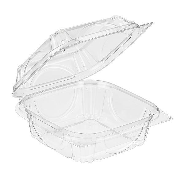 VF8050- 24 oz Sandwich-Salad Clear Clamshell 5.5625 x 5.625 x 2.5625 - 330 - cs