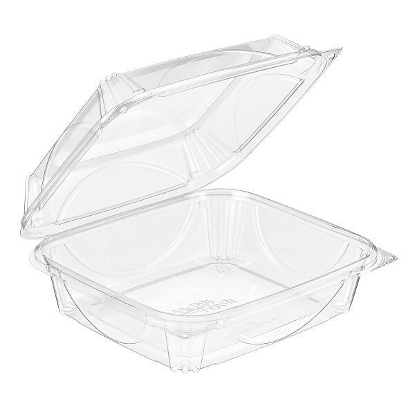 VF8090 - 86.9oz Clear Clamshell 8 x 6.875 x 3.25  110 - cs