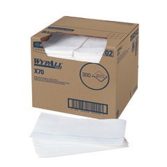 05925 - Wypall X70 Foodservice Wipe - WHITE - 12.5 x 24" x - 300 sheets - cs