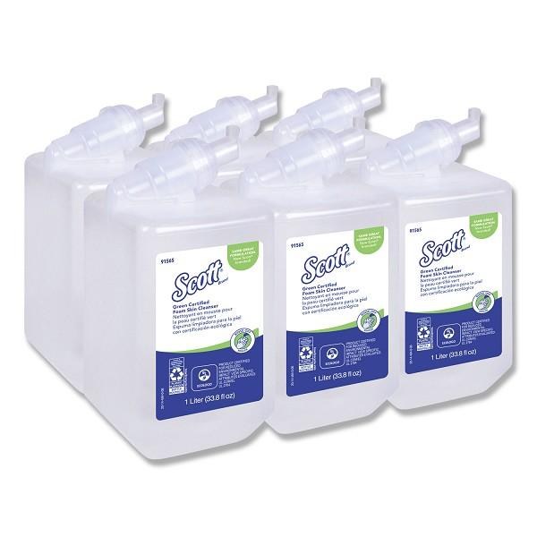 91565- Kimcare Foaming Sking Cleanser FF 6 x 1L -cs